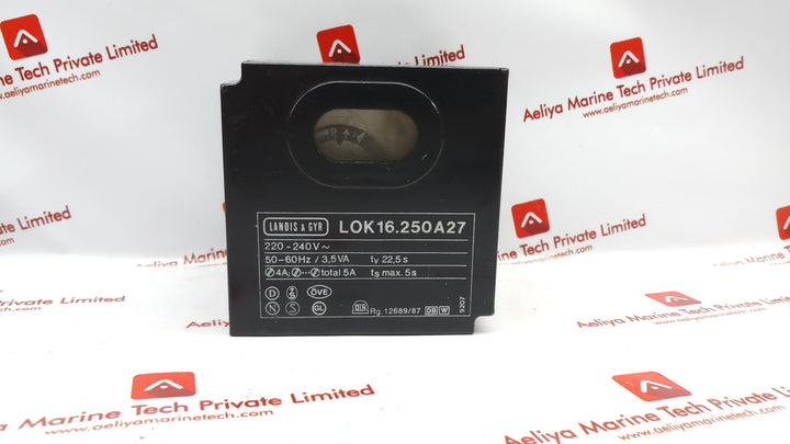 Landis & Gyr Lok16.250A27 Boiler Program Control Box For Oil Burner Controller