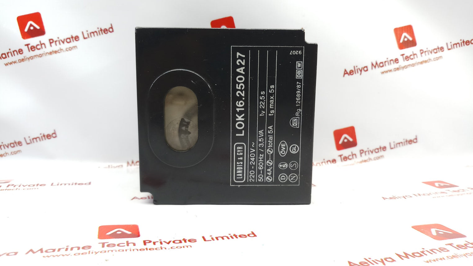 Landis & Gyr Lok16.250A27 Boiler Program Control Box For Oil Burner Controller