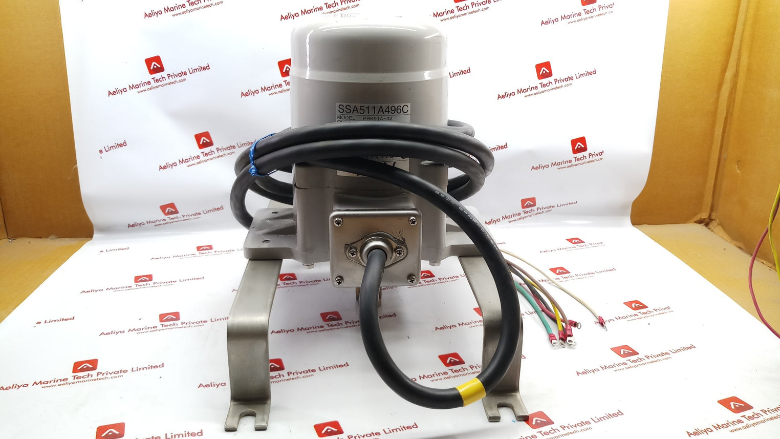 Fuji Electric Prk91A-42 Motor With Mounting