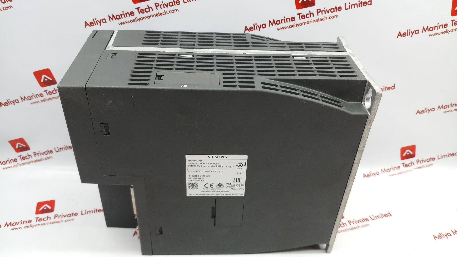 Siemens Sinamics V90 6Sl3210-5Fe11-5Ua0 Servo Drive