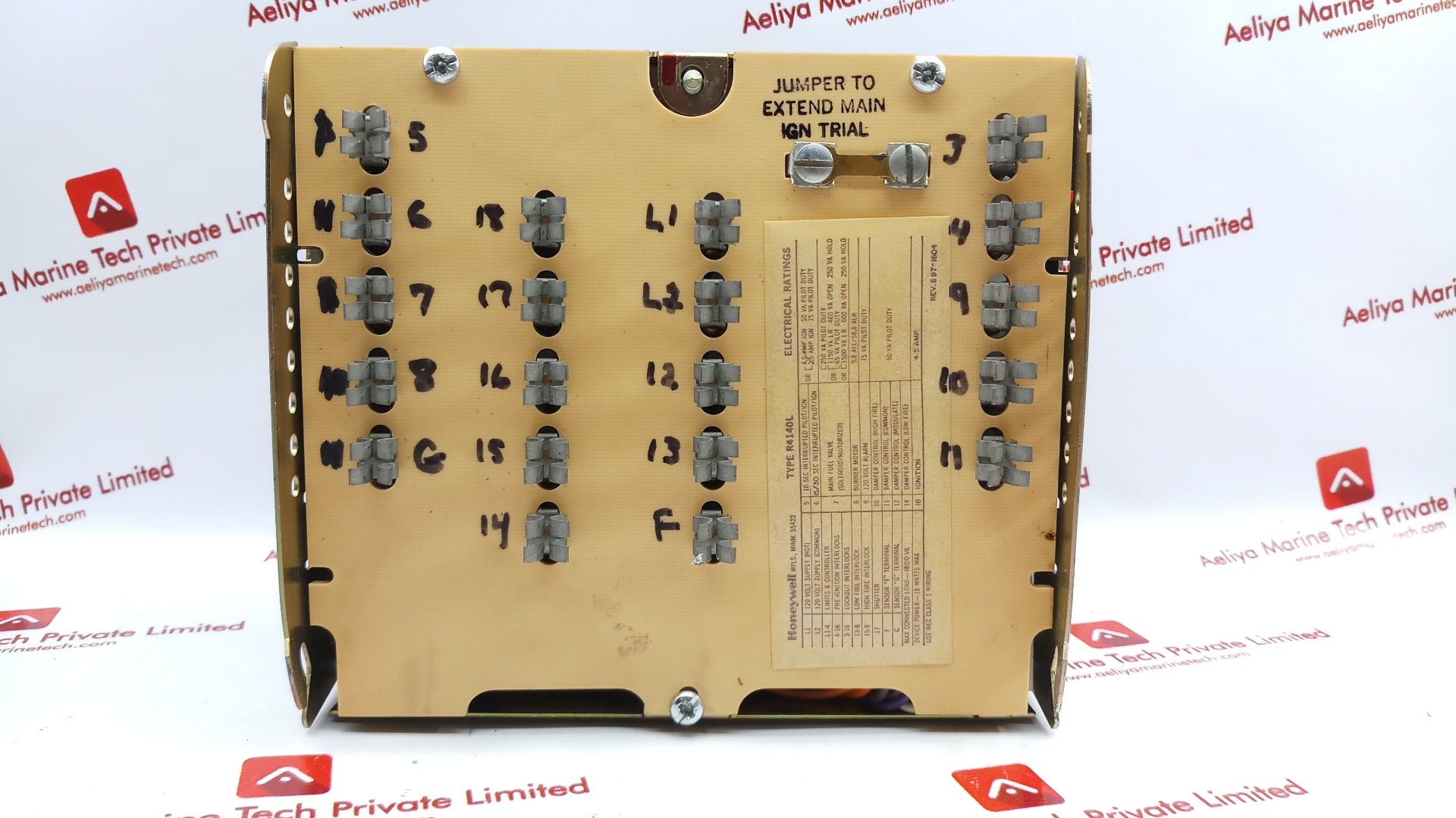 Honeywell r4140l programmer