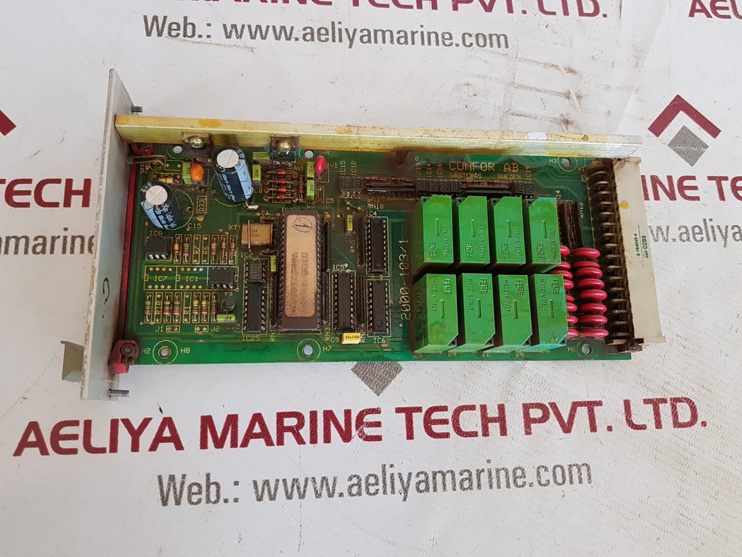 Confor stalectronic 2000 1891 714 pcb card 2000-103/1 used
