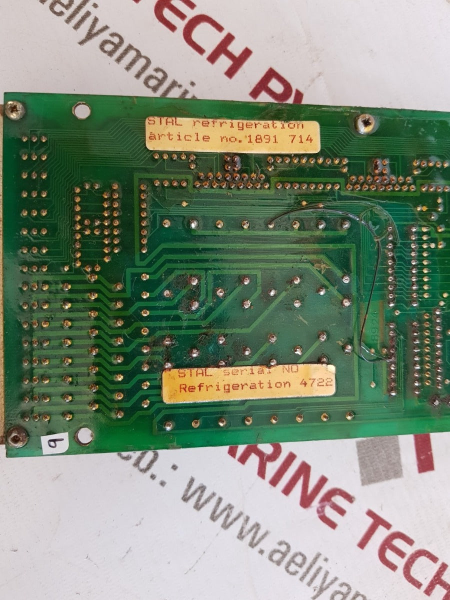 Confor stalectronic 2000 1891 714 pcb card 2000-103/1 used