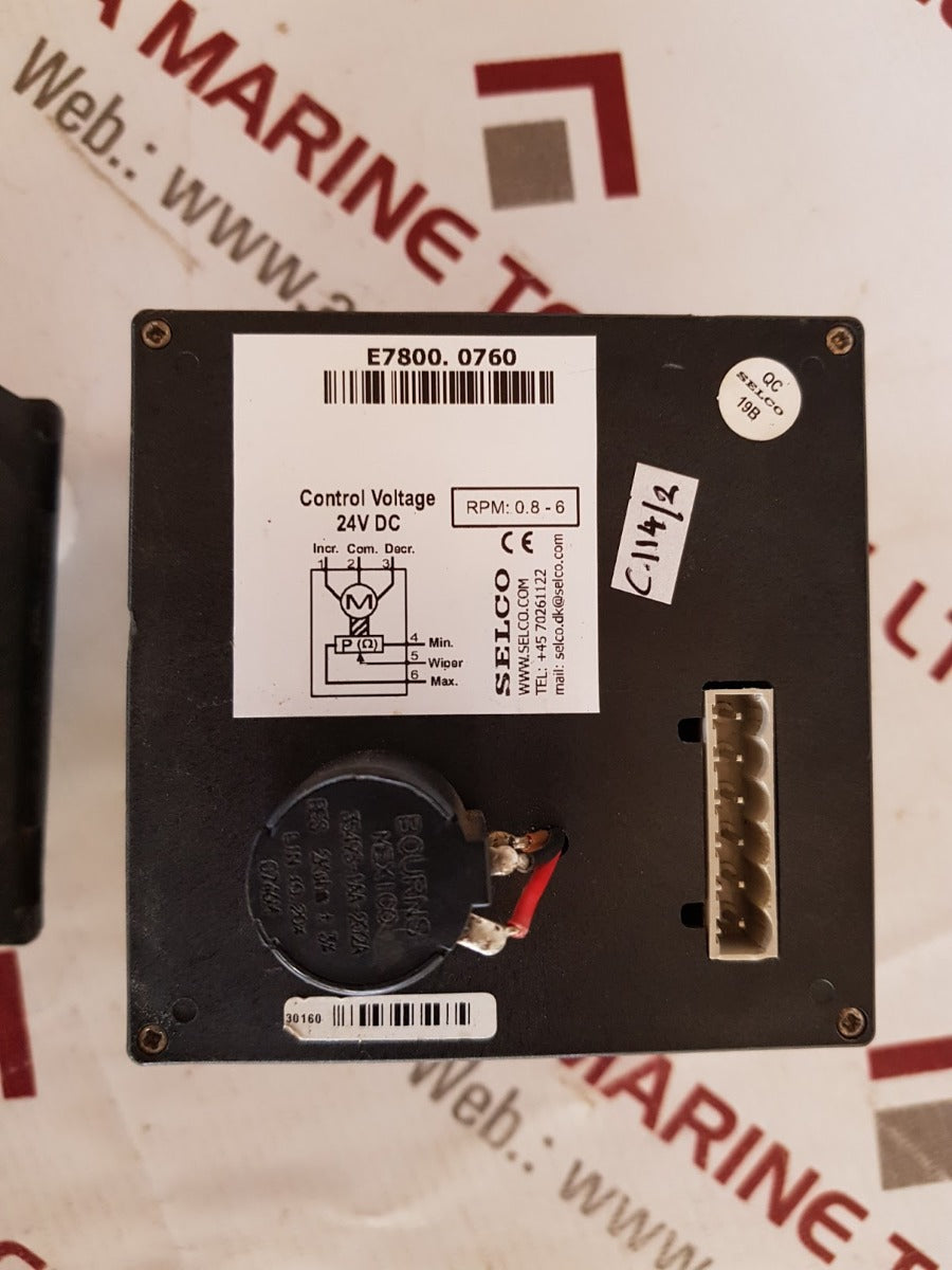 Selco E7800 Motorized Potentiometer E7800.0760
