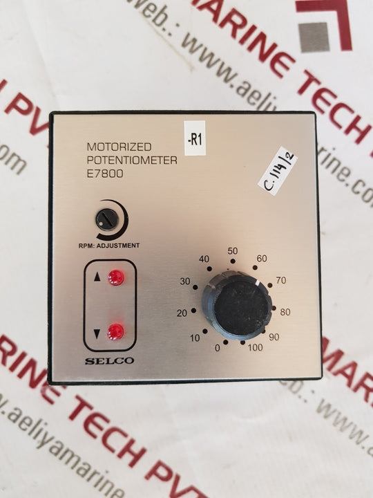Selco E7800 Motorized Potentiometer E7800.0760
