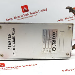 Taiyo Electric Nts-4C-s Starter By Solid State Relay