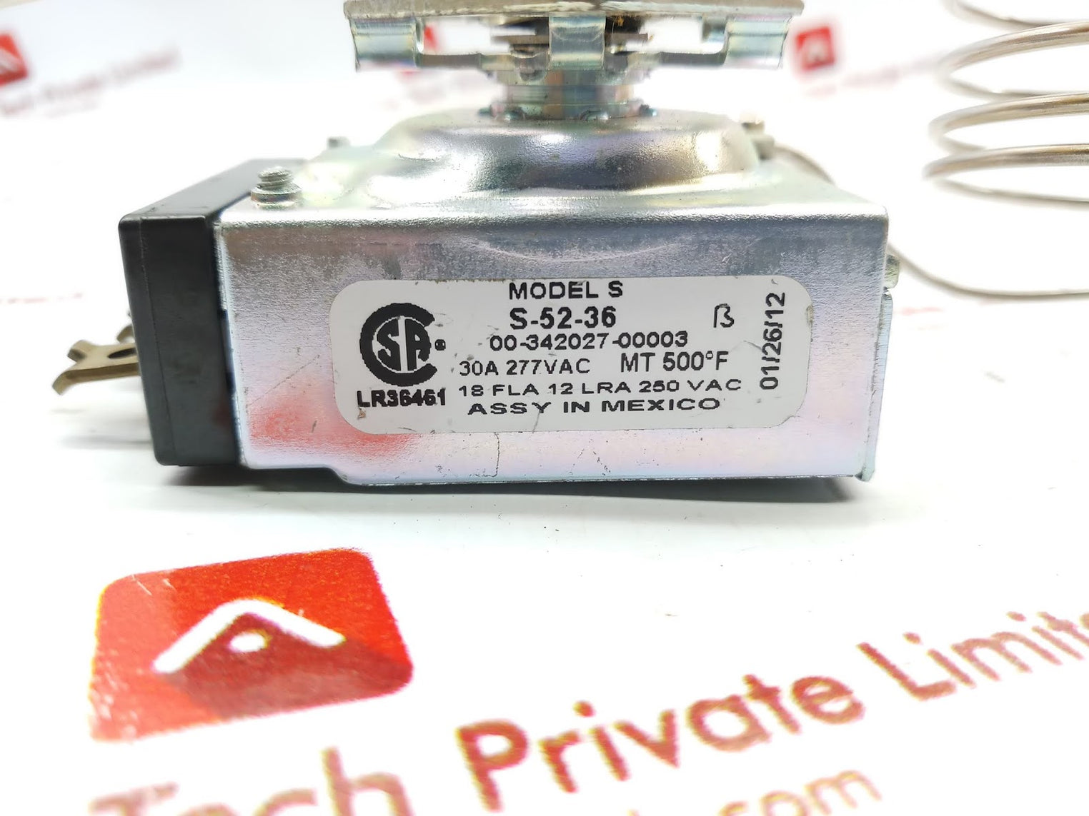 S-52-36 thermostat switch 00-342027-00003