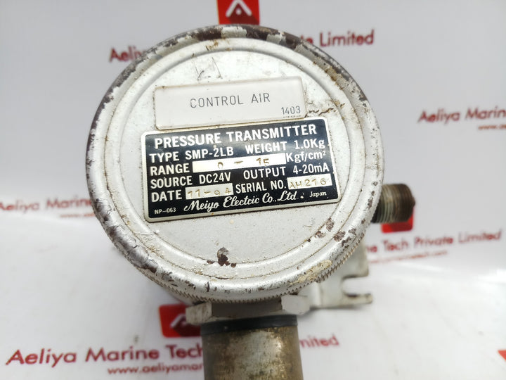Meiyo Electric Smp-2Lb Pressure Transmitter Range 0-15 Kgf/Cm2
