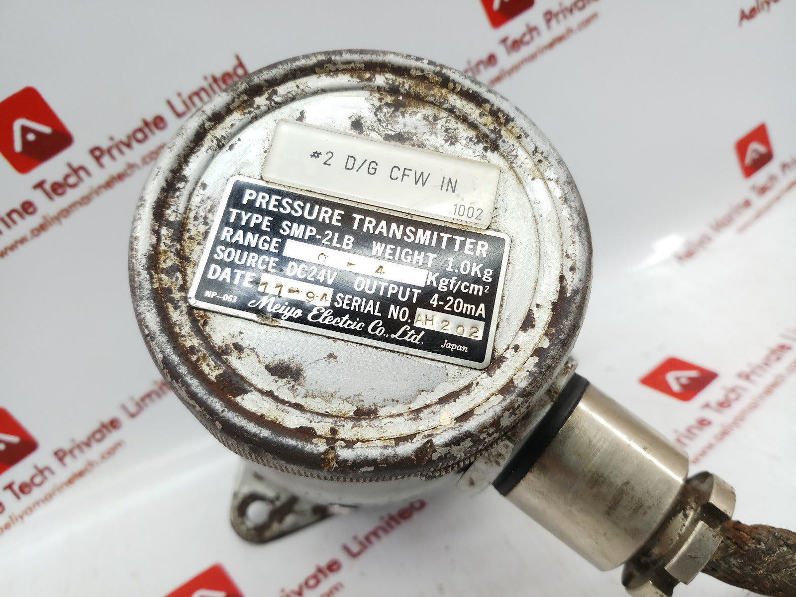 Meiyo Electric Smp-2Lb Pressure Transmitter Range 0~4 Kgf/Cm2