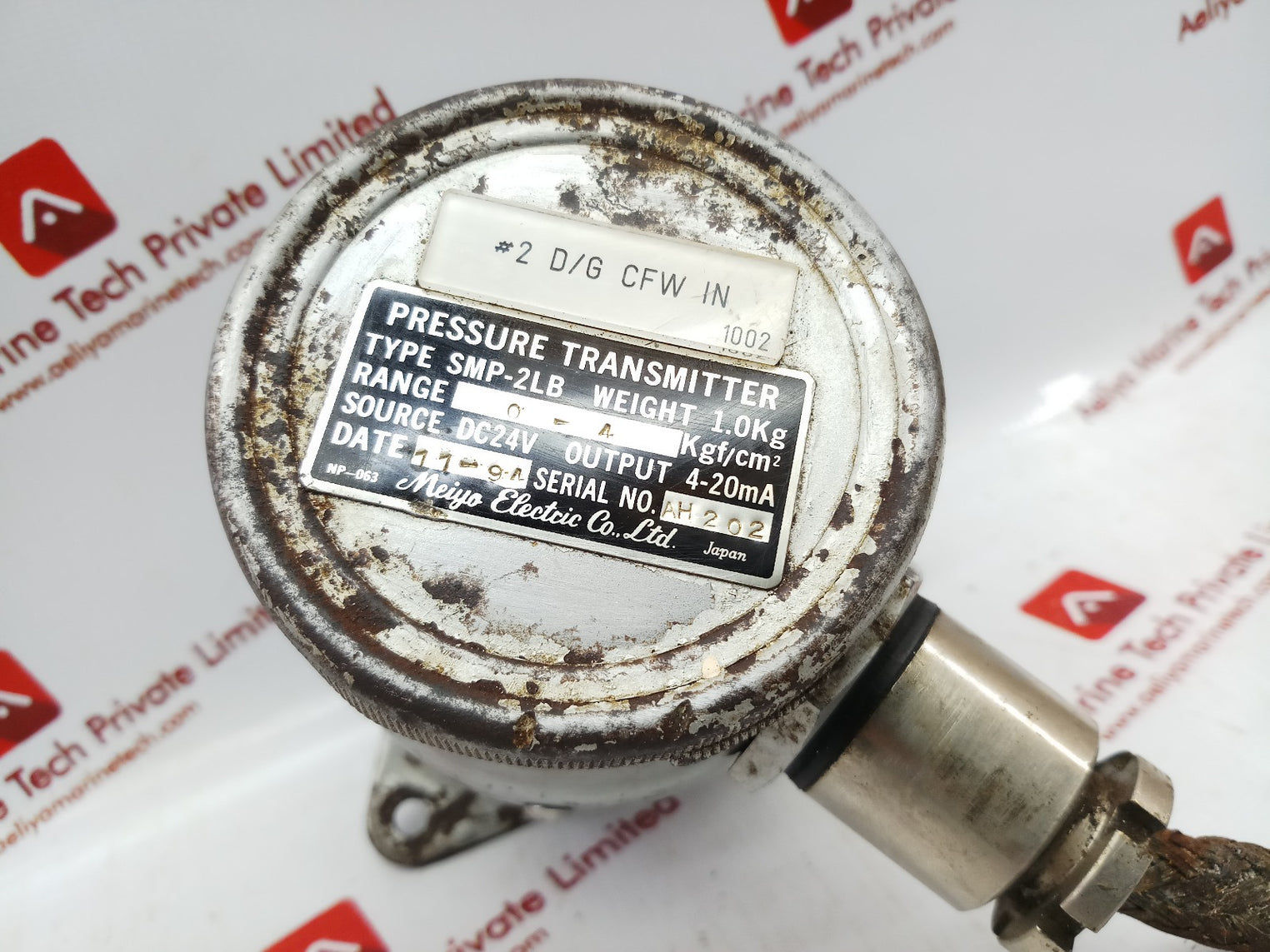 Meiyo Electric Smp-2Lb Pressure Transmitter Range 0~4 Kgf/Cm2