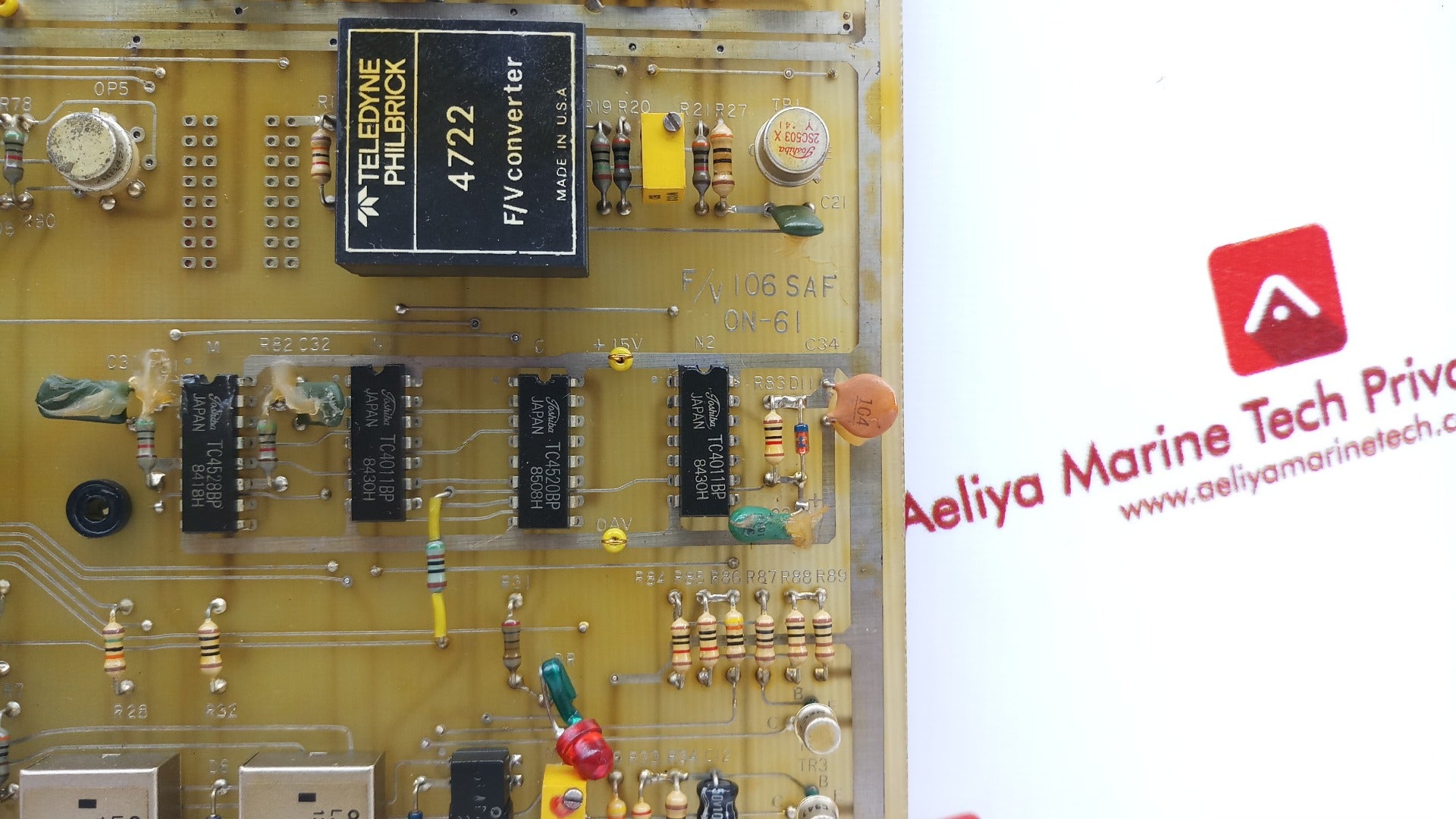 Nunotani Keiki F/V I06 Saf Pcb Card Printed Circuit Board