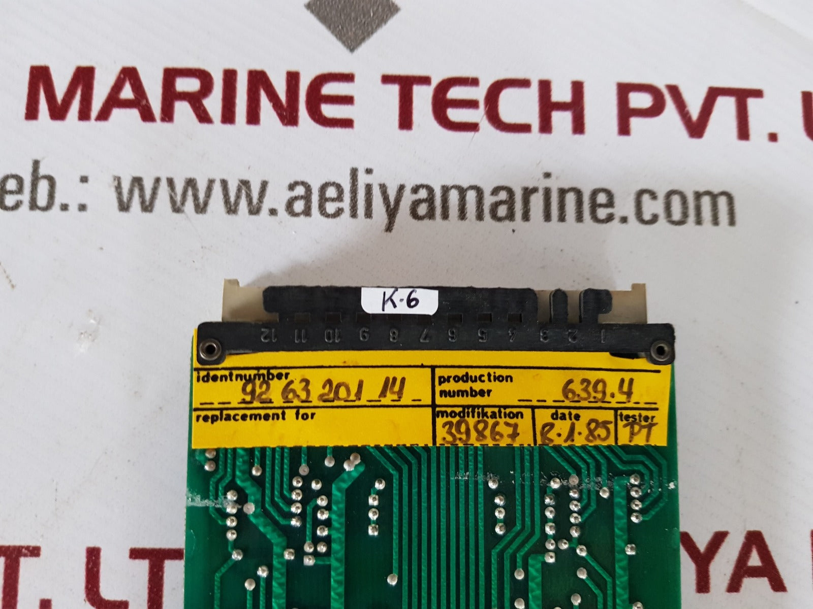 liebherr 92 63 201 14 pcb card