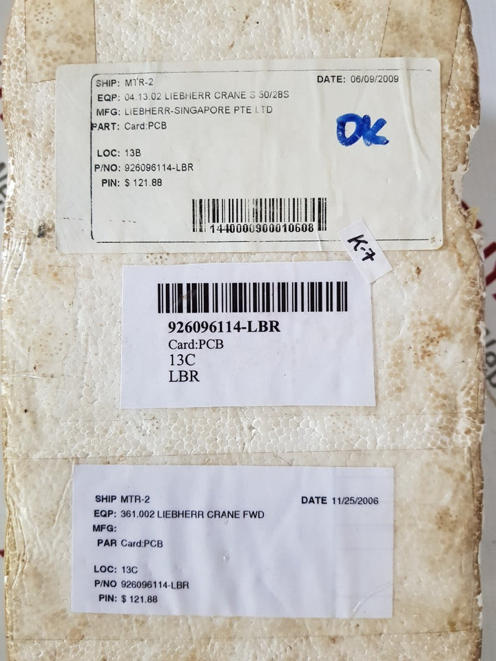 Liebherr 92.69.300 14 pcb card