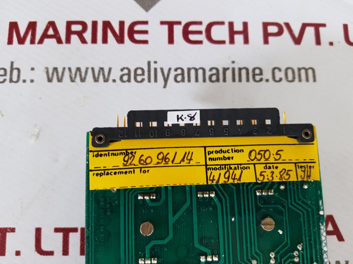 Liebherr 926096114 pcb card new