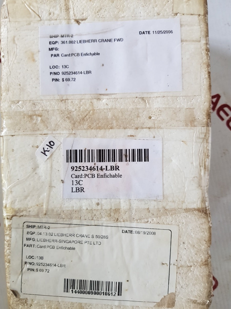 Liebherr 925234614 pcb card