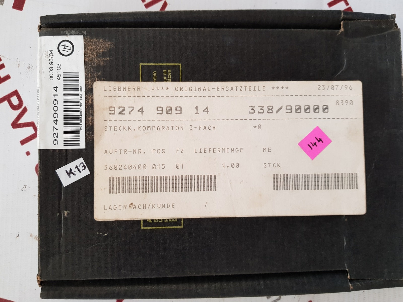 Liebherr 927490914 pcb card
