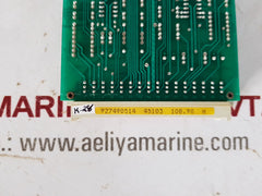 liebherr 927490514 pcb card