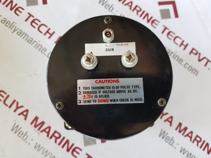 shinko dvf-ii x100 0 to 15 rpm aircraft tachometer
