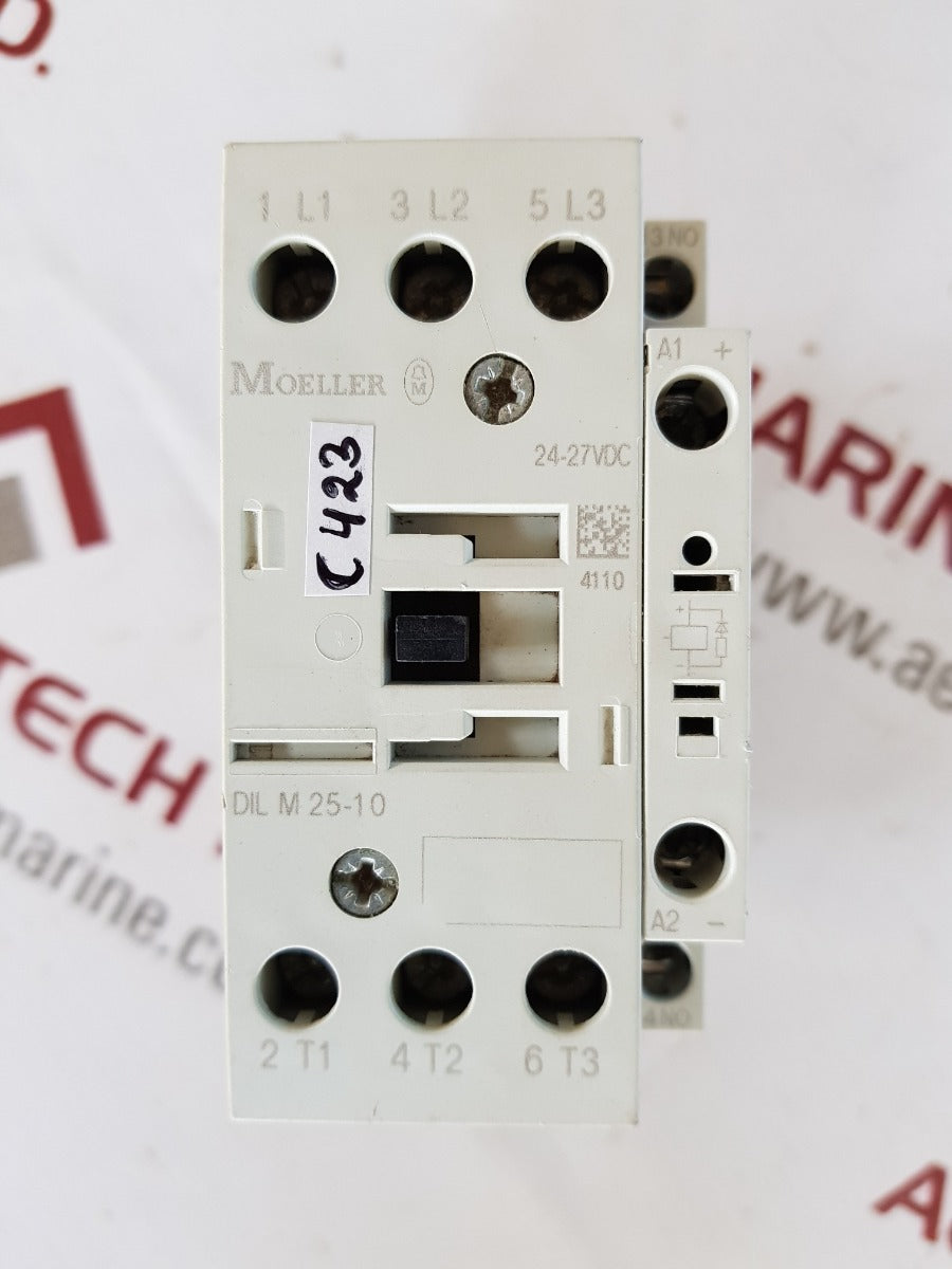 Moeller dilm25-10 contactor 24-27vdc