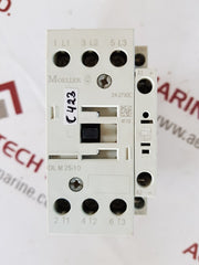 Moeller dilm25-10 contactor 24-27vdc