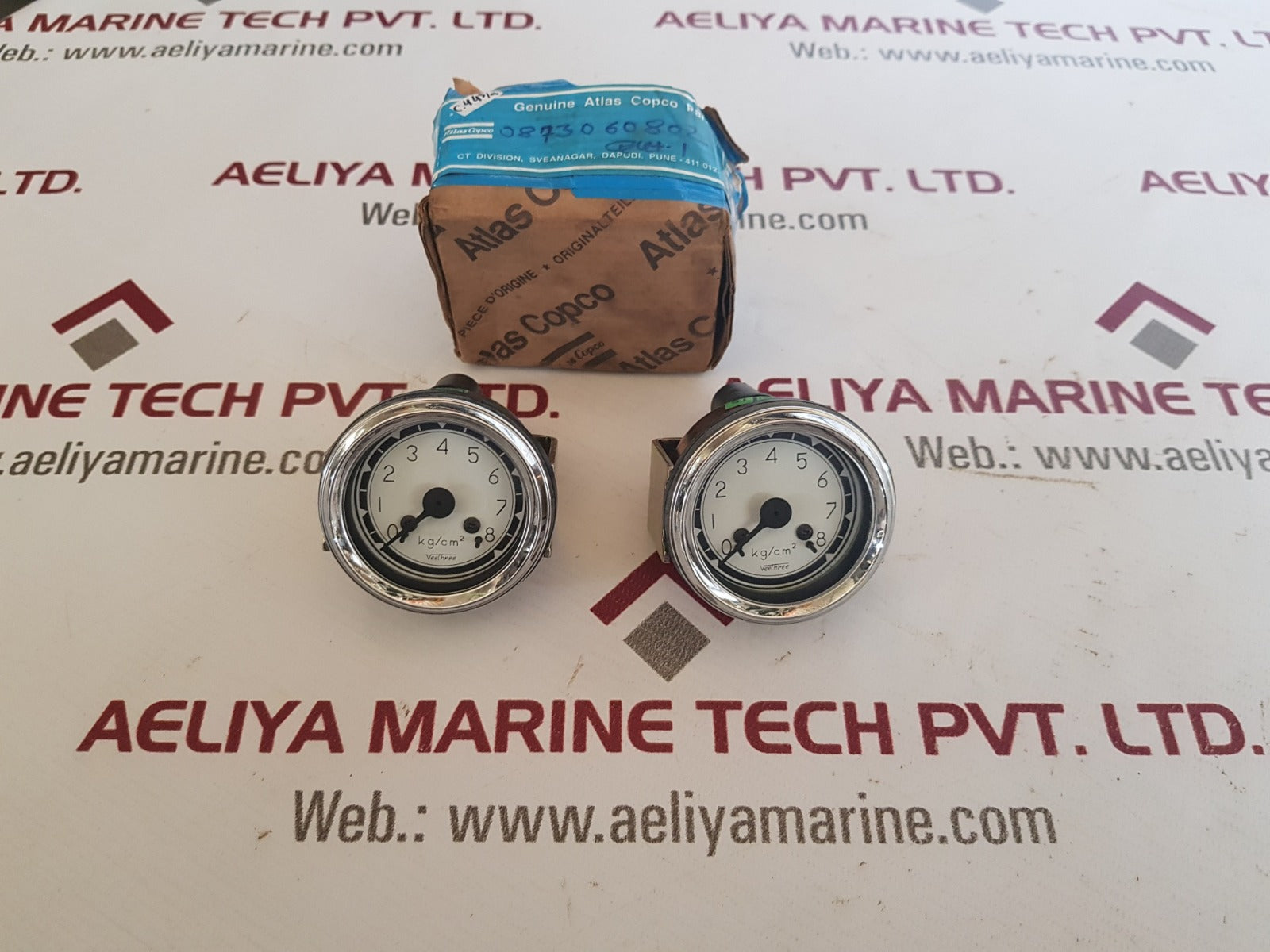 Veethree kg/cm2 oil pressure gauge