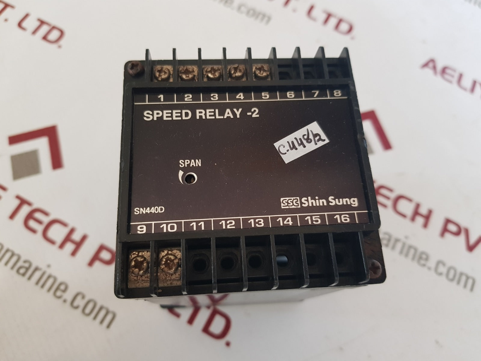 Shin sung sn440d speed relay-2 dc 24v