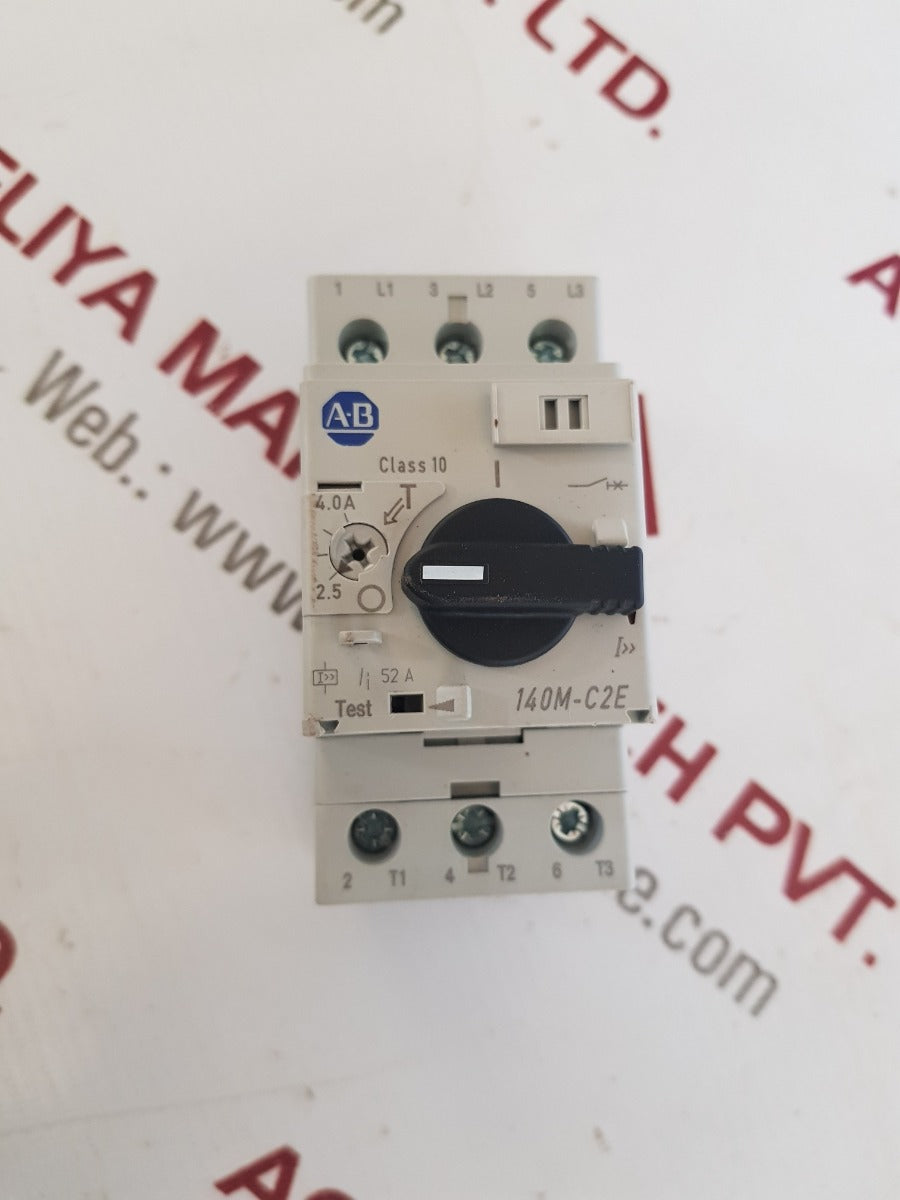 Allen-bradley 140m-c2e-b40 circuit breaker ser C