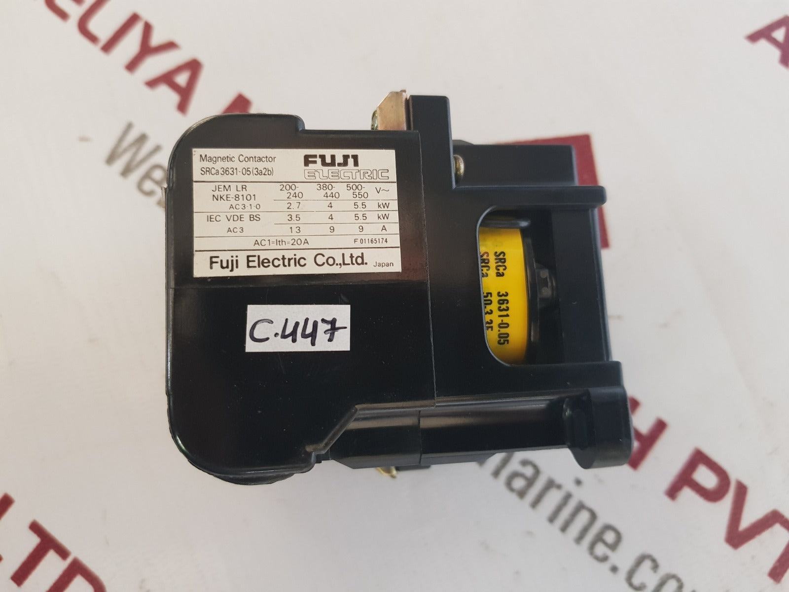 Fuji electric srca3631-05(3a3b) magnetic contactor