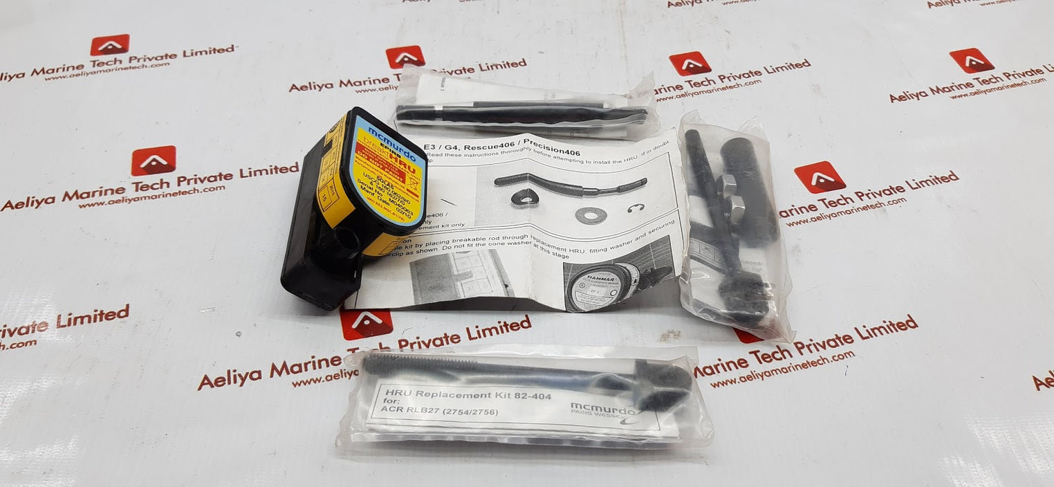 MCMURDO EPIRB BREAKT HRU HYDROSTATIC RELEASE UNIT USCG 160.062/9/0 & 160.162/7/0