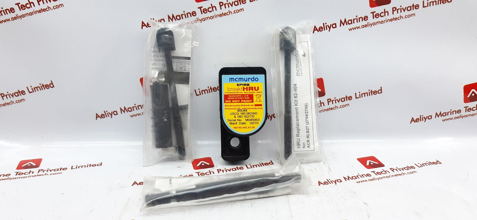 MCMURDO EPIRB BREAKT HRU HYDROSTATIC RELEASE UNIT USCG 160.062/9/0 & 160.162/7/0