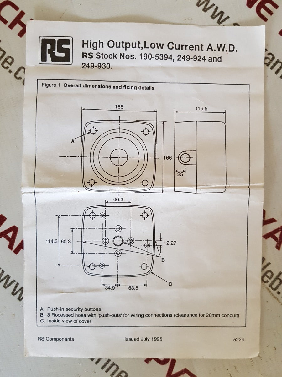 Rs 249-930 current sounder