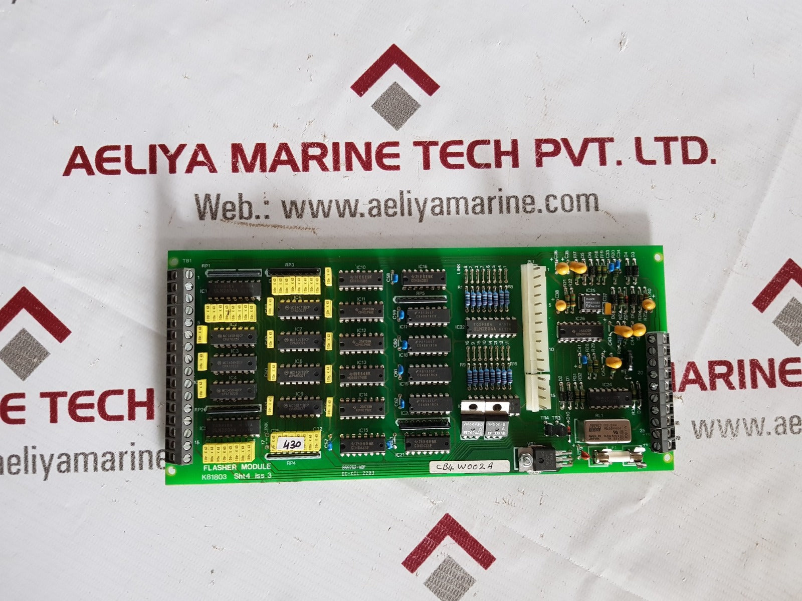 Flasher module k81803 sht4 iss3