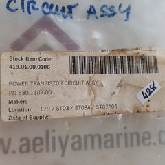 Power transistor circuit 530.1187.00