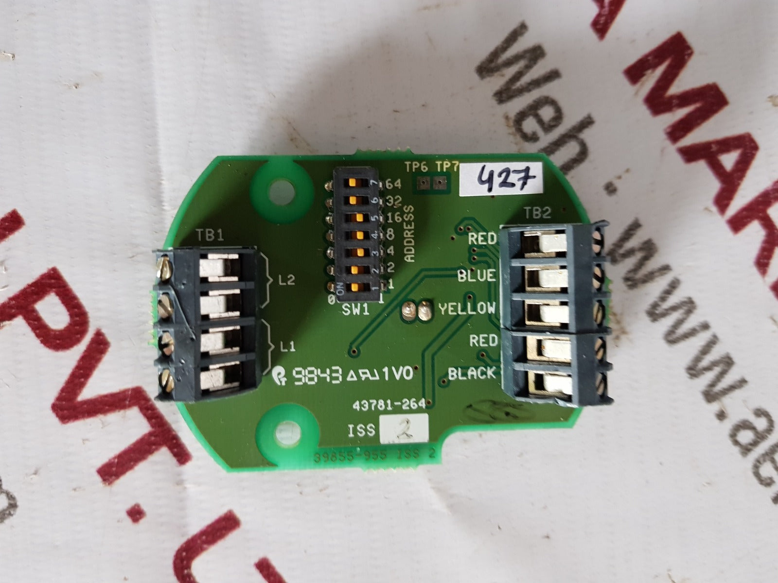 39855-955 iss 2 pcb card 43781-264