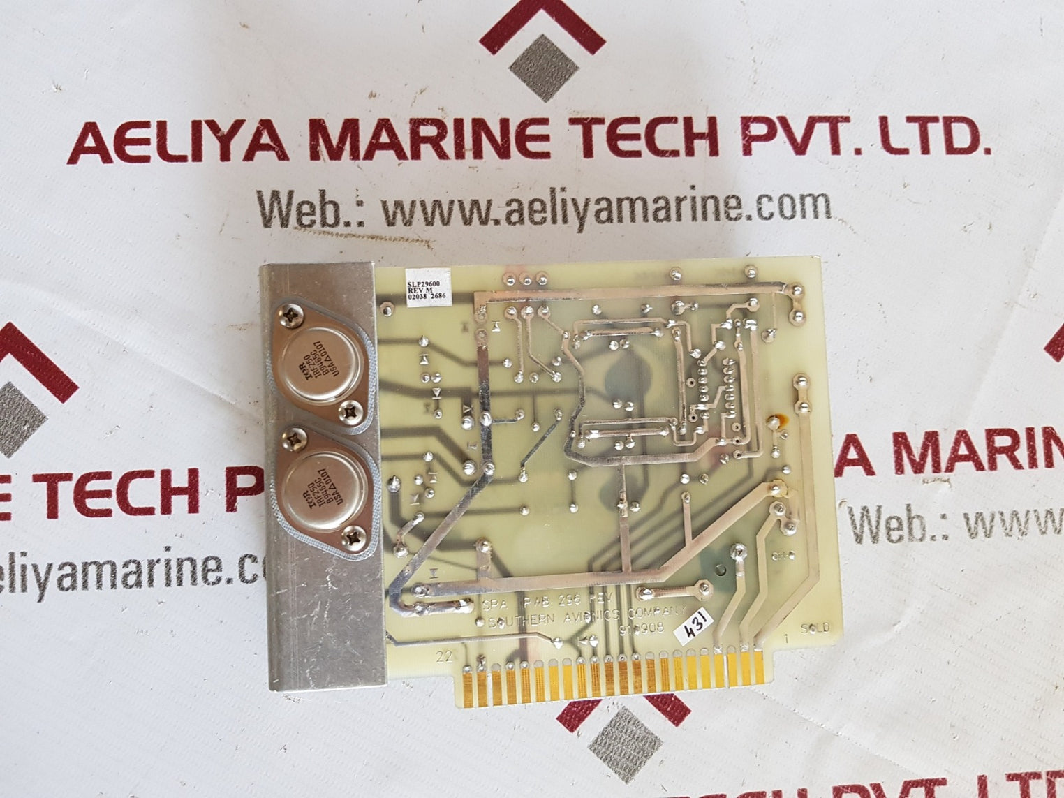Southern avionics spa pwb 296 pcb card