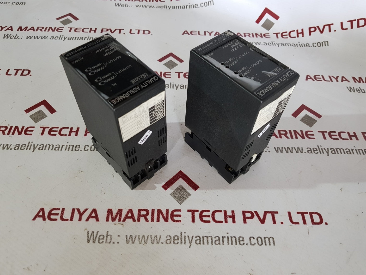 Hyundai hd-unit hd-iso isolation signal converter dc24v