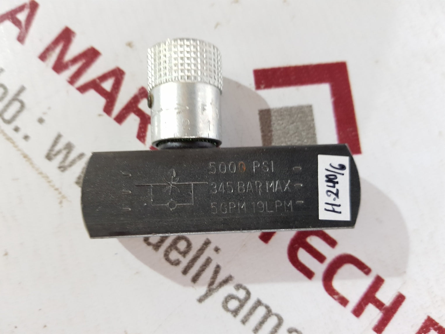 Parker f400s-11mf hydraulic valve 5000 psi 345 bar max