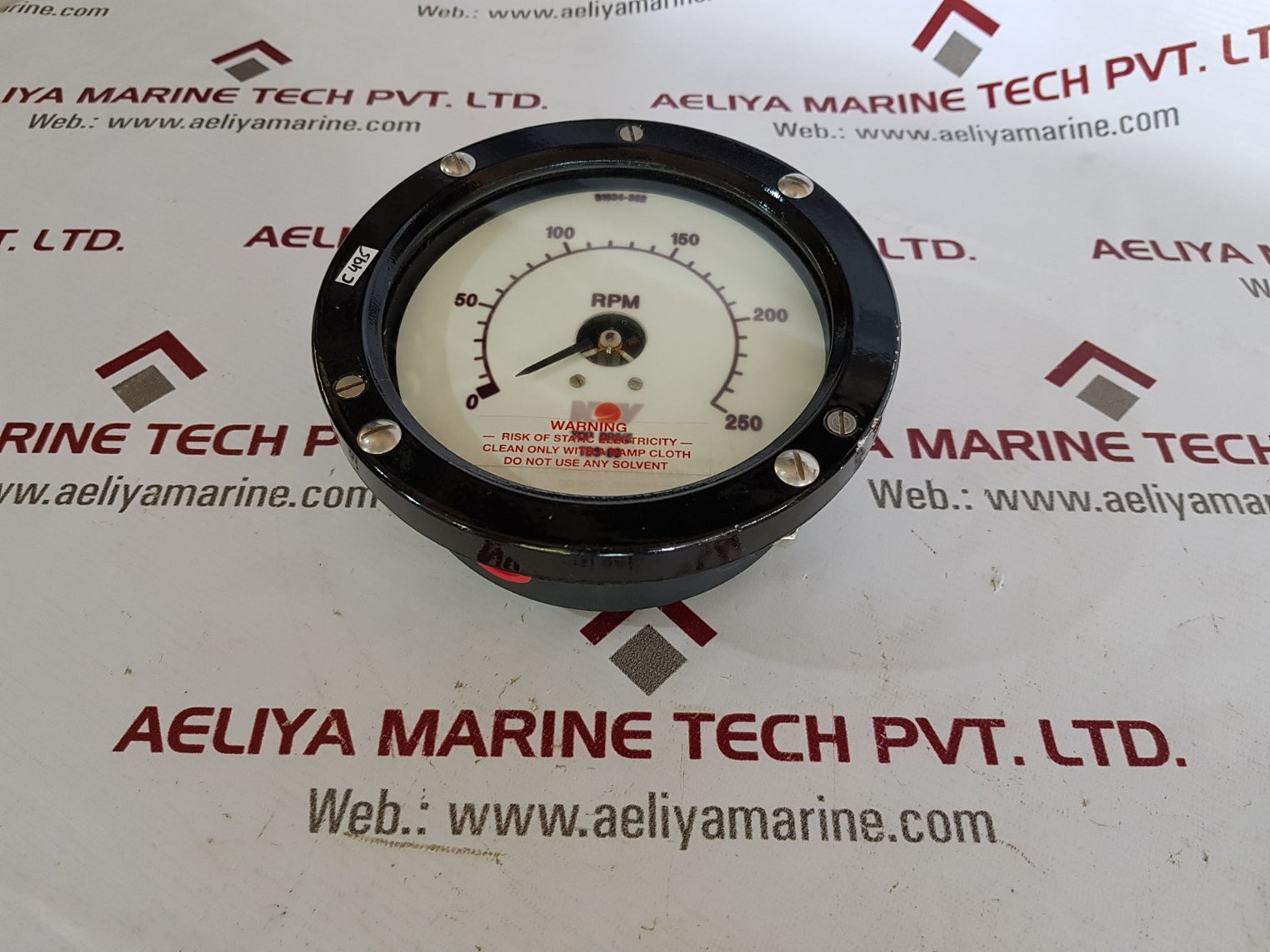 Totco pr1003a-19 rpm meter 0-250