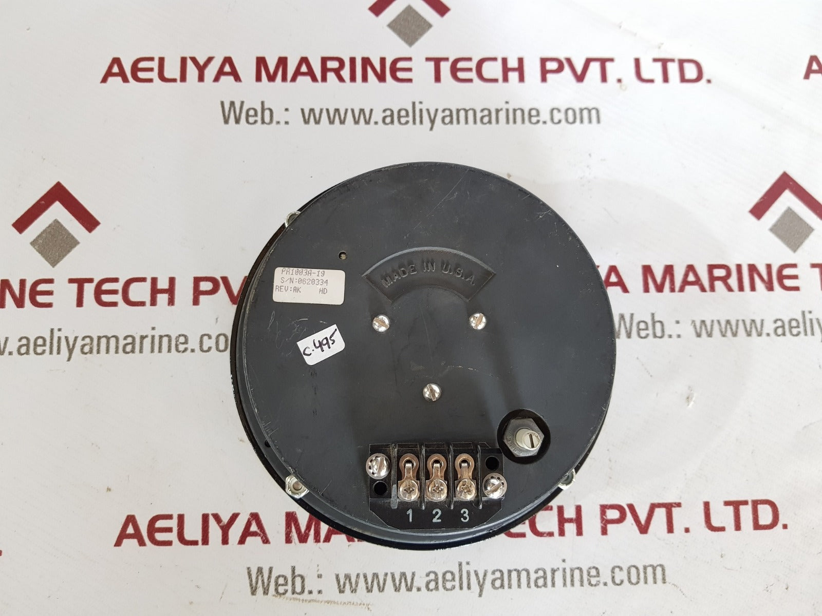Totco pr1003a-19 rpm meter 0-250