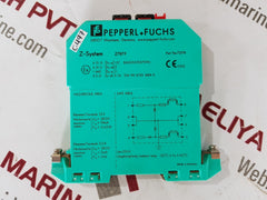 Pepperl+fuchs z787.f safe snap barrier 72178