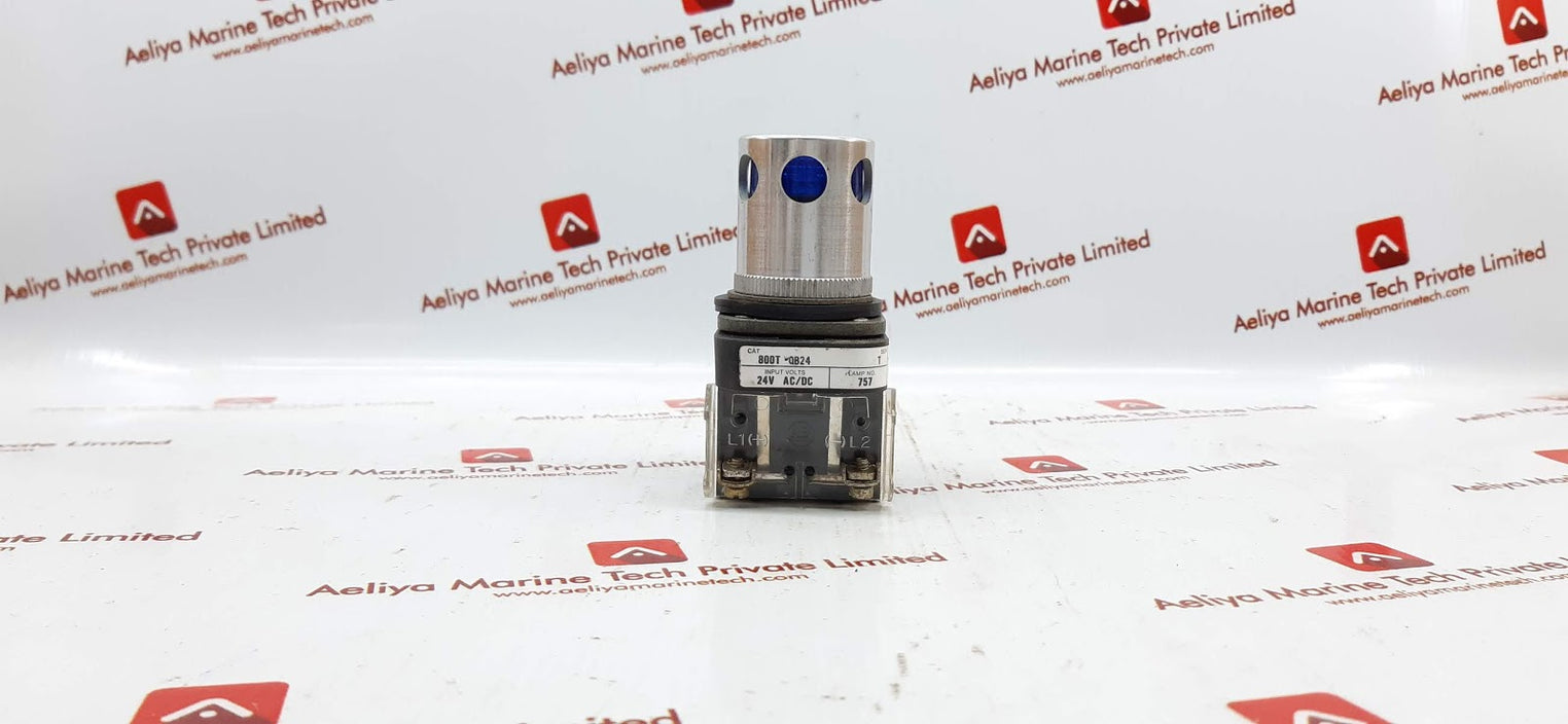 ALLEN BRADLEY 800T-QB24 BLUE ILLUMINATED PUSHBUTTON SERIES T