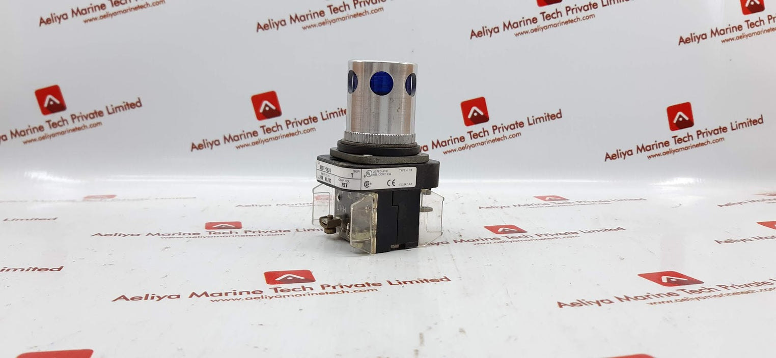 ALLEN BRADLEY 800T-QB24 BLUE ILLUMINATED PUSHBUTTON SERIES T