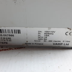 Schneider vamp 255 protection relay