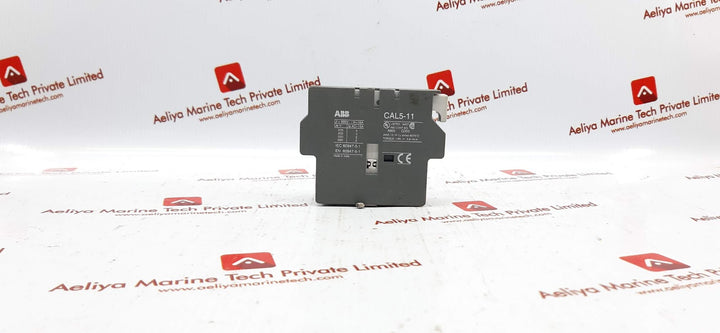 Lot Of 5X Abb Cal5-11 Auxilary Contact Block 
