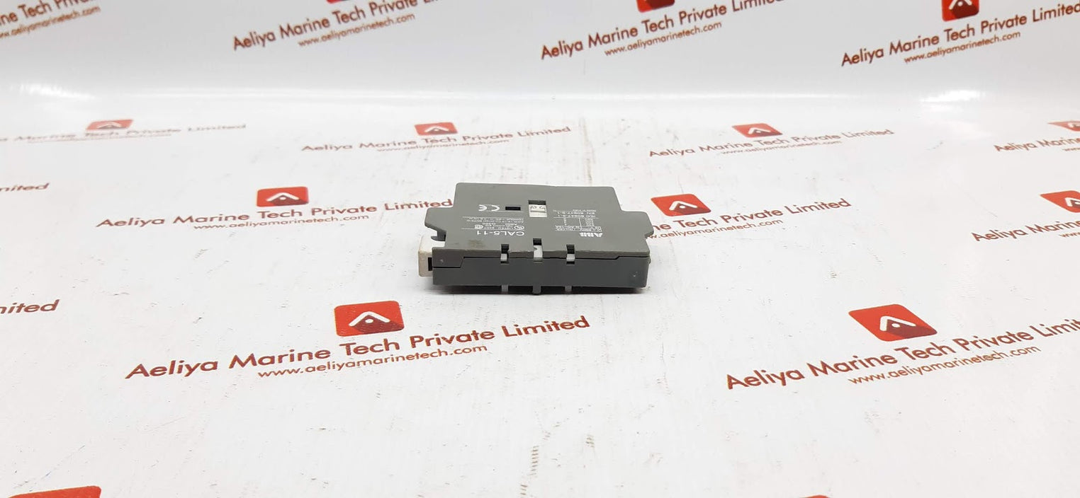 Lot Of 5X Abb Cal5-11 Auxilary Contact Block 