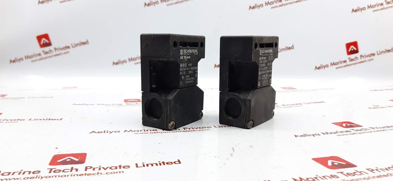 SCHMERSAL AZ 15ZVRK SAFETY INTERLOCK SWITCH AC-15 230V 4A