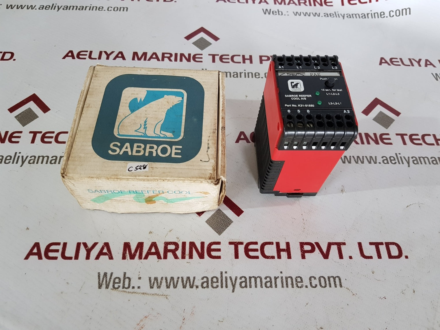 Thiim K31-51550 Phase Sensor Relay 440V~ 50/60Hz 4Va
