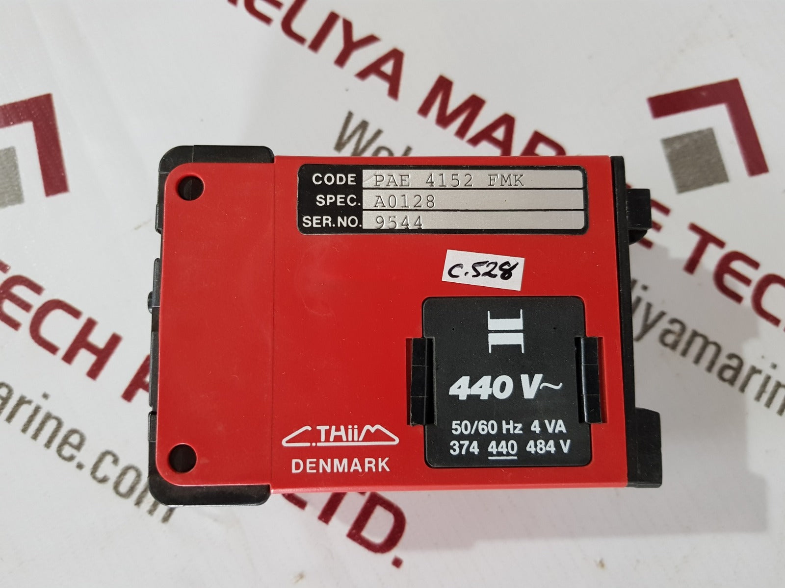 Thiim K31-51550 Phase Sensor Relay 440V~ 50/60Hz 4Va