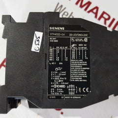 Siemens 3tf4022-0a contactor