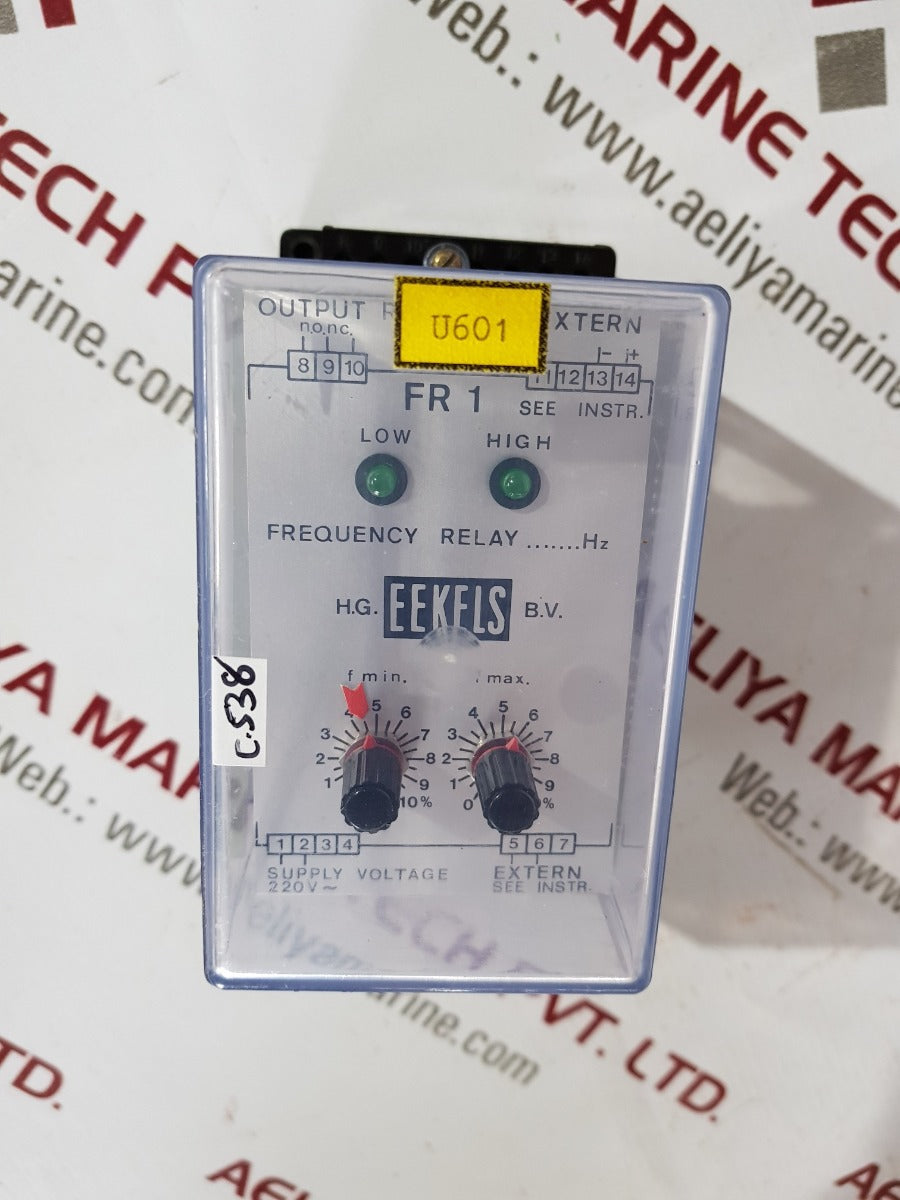 eekels u601 frequency relay